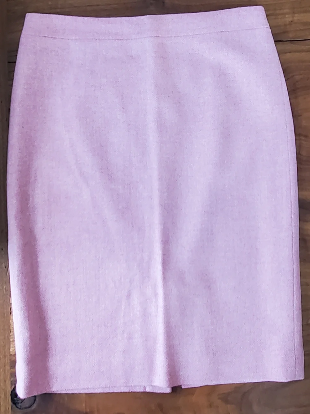 J. Crew Jcrew No 2 Pencil Skirt Pink Herringbone Size 6 New Without Tags